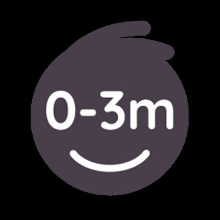 Tineo Podkładka Pod Plecy i Głowę Dla Niemowlaka 2w1 Little Wolf