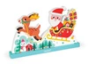 Magnetyczne klocki 3D Sanie Świętego Mikołaja, Janod
