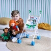 Wózek spacerówka dla Lalki z motywem konika Pippi