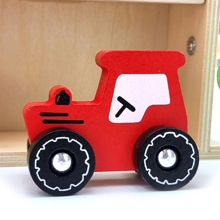 VIGA Drewniana Farma Zagroda Zwierzątka 13 Elementów