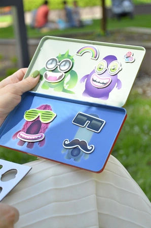 Gra magnetyczna The Purple Cow - Fabryka Potworów