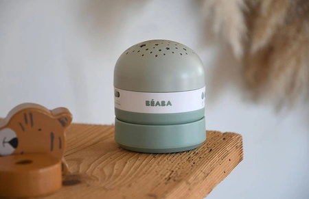 Beaba Projektor gwiazd z pozytywką i czujnikiem płaczu Pixie Sage green