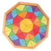 Układanka Ośmiokąt, kolorowy, 3+, Grimm's