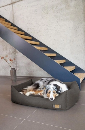 PALOPA Legowisko dla psa bawełniane Fred anthracite XS