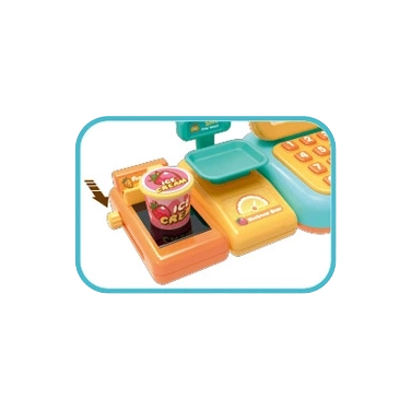 WOOPIE Kasa Sklepowa Dla Dzieci Skaner Waga Mikrofon + 24 Akc.