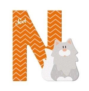 Mały alfabet Głoska N norweski kot leśny 83014-Sevi, Literki dla dzieci