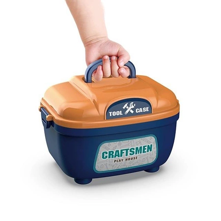 WOOPIE Zestaw Małego Majsterkowicza 2w1 Warsztat Walizka 24 el.