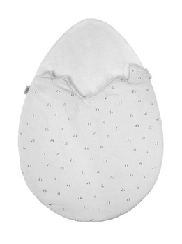 Baby Bites Śpiworek Egg (0-3 m) White