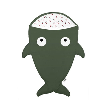 Baby Bites Śpiworek Shark (1-18 m) Cherries Khaki