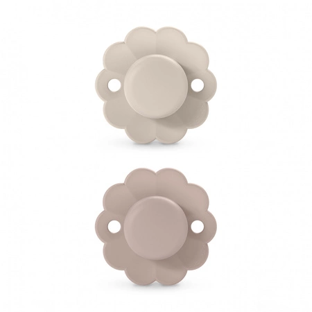 Suavinex 2szt smoczek fizjologiczny sx pro wonder 0-6m pale mauve/mauve chalk