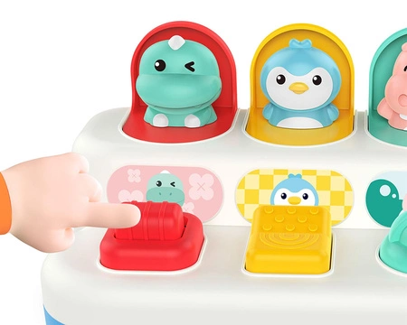 WOOPIE Zabawka Edukacyjna Wyskakujące Zwierzątka POP-UP