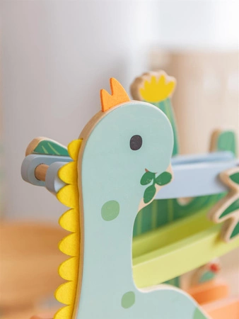 CLASSIC WORLD Kolorowa Zjeżdżalnia Tor Dinozaur 5 el.