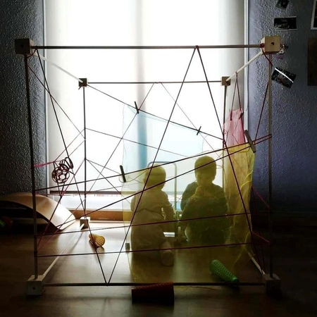 Drewniane klocki konstrukcyjne Trigonos Cubic - 20 el.