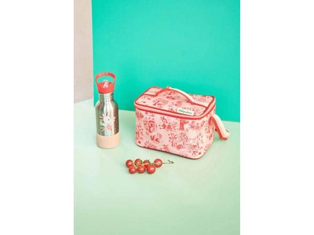 LILLIPUTIENS Bidon 600 ml ze stali nierdzewnej ze słomką Szczęśliwy Jednorożec Lena