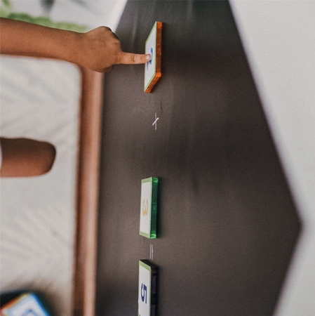 Imanix czarna tablica magnetyczna 85x100 cm 350702