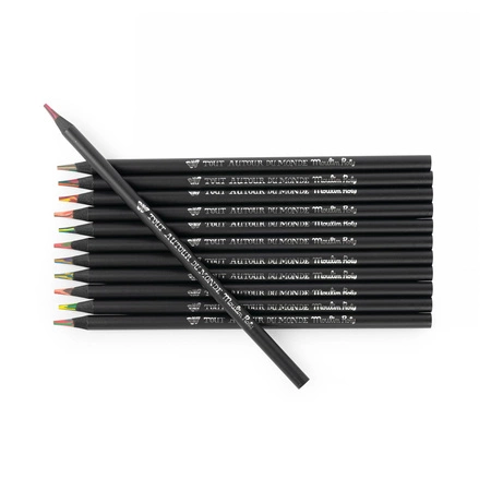 12 tęczowych kredek w metalowym opakowaniu 719101