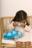 Cloud b® Twinkling Twilight Turtle™ Aqua - Lampka nocna z projekcją świetlną - Żółw niebieski
