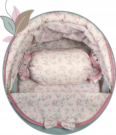 Wózek Provenza dla lalek z parasolką DeCuevas Toys 81045