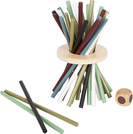 Mikado drewniana gra zręcznościowa Gold Edition 12382 Small Foot