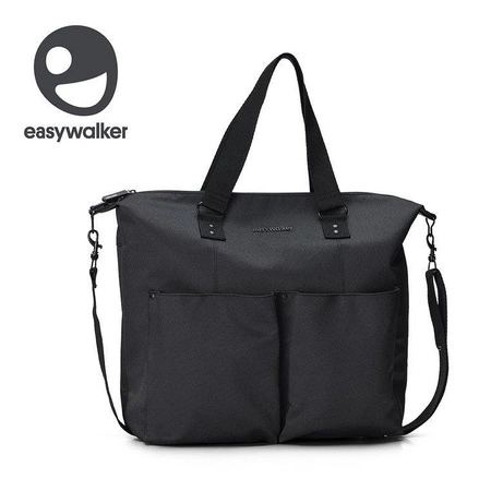 Easywalker Torba do wózka z przewijakiem i organizerem Jet Black uniwersalna