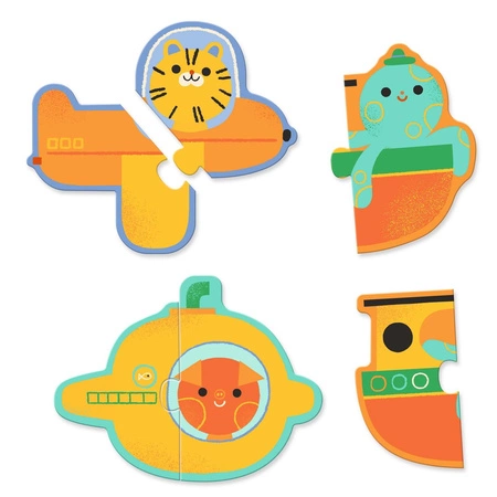 Puzzle duo POJAZDY DJ08270