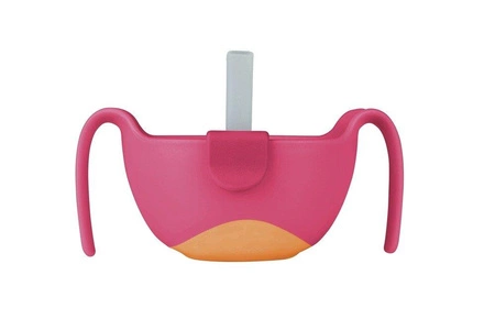 Kubek niewysypek BLW, Strawberry Shake, b.box