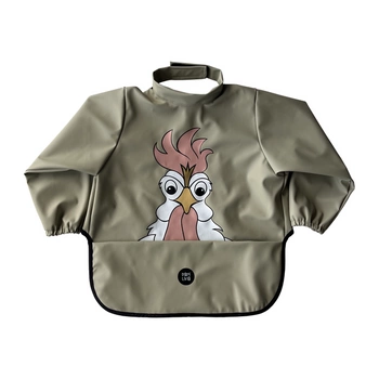 Baby Livia Śliniak z rękawkami Eucaliptus Kogut 304-12