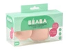 Beaba Kubeczek treningowy silikonu z pokrywką z ustnikiem Pink