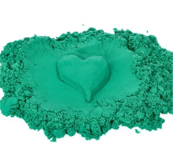 Piasek kinetyczny zielony ColorSand - 1 kg