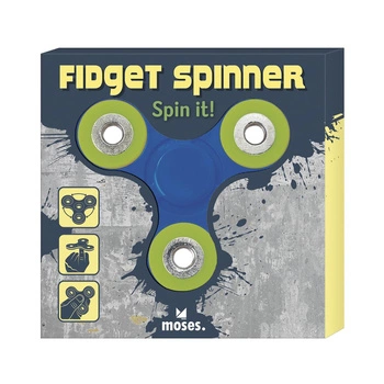 Finger Spinner - Niebieski - Zabawka zręcznościowa