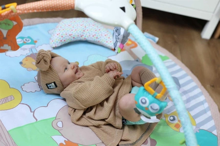 WOOPIE Interaktywna Mata Edukacyjna Sensoryczna 8 Melodii Projektor Motyw Leśny