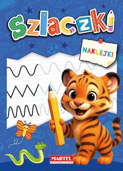 Szlaczki. Kolorowanka z naklejkami Edu