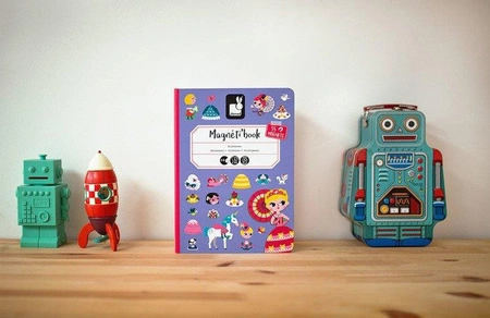 Magnetyczna układanka Księżniczki Magnetibook, Janod