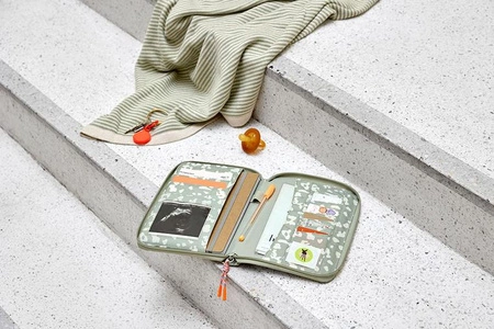 Lassig Green Label Etui na dokumenty Leo light khaki