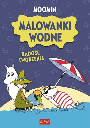 Muminki. Malowanki wodne. Radość