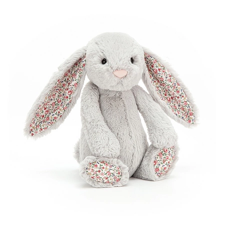 JellyCat Blossom Królik szary k.uszy 31cm