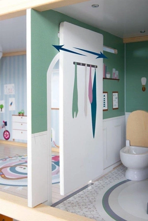 Domek dla lalek miejska willa 11802-Small Foot, domki dla lalek