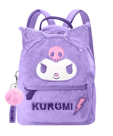 Plecak pluszowy 32 cm Kuromi KU00028