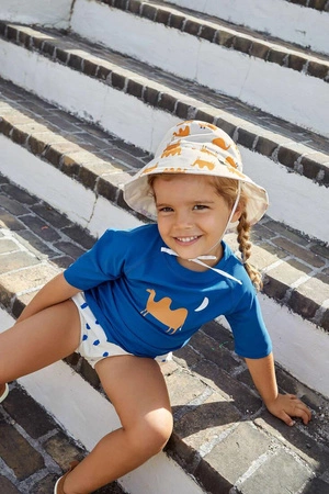 Lassig Ultrawygodne elastyczne trampki dziecięce z antypoślizgową podeszwą Splash & Fun caramel, rozm. 23