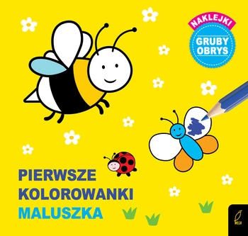 Pierwsze kolorowanki maluszka