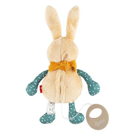 Przytulanka z pozytywką pluszowy Króliczek maskotka dla dzieci sigikid