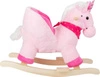 Pluszowy konik na biegunach Różowy Jednorożec Small Foot