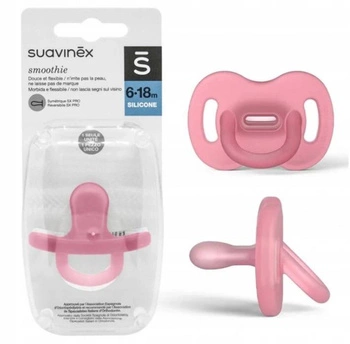 smoczek Fizjologiczny SX PRO  6-18 różowy Suavinex