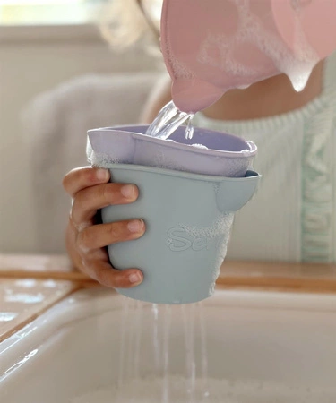 Zestaw 3 wiaderek do kąpieli Scrunch