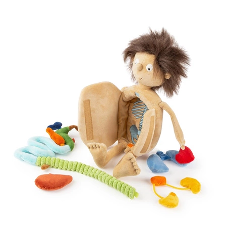 Pluszowa lalka edukacyjna Mały Pacjent Erwin przytulanka dla dzieci sigikid