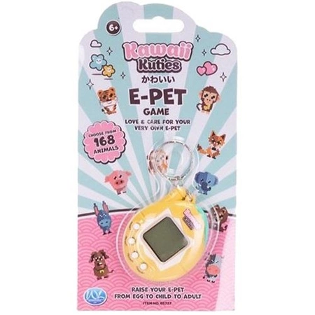 gra elektroniczna Kawaii Kuties E-Pet 168 w 1 (żółta)