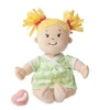 Pluszowa lalka dla dzieci, Blondyneczka w sukience w serduszka, Baby Stella, 152410-Manhattan Toy, lalki dla dziewczynek