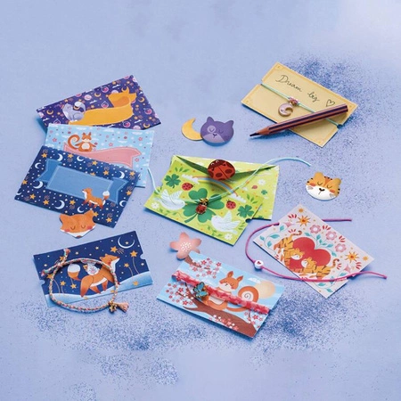 Zestaw kreatywny do tworzenia biżuterii Bransoletki życzeń 8+, Janod