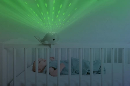 Zazu WALLY Projektor Wieloryb Green