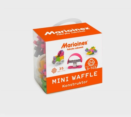 Mini waffle konstruktor 35 dla dziewczynki - Marioinex